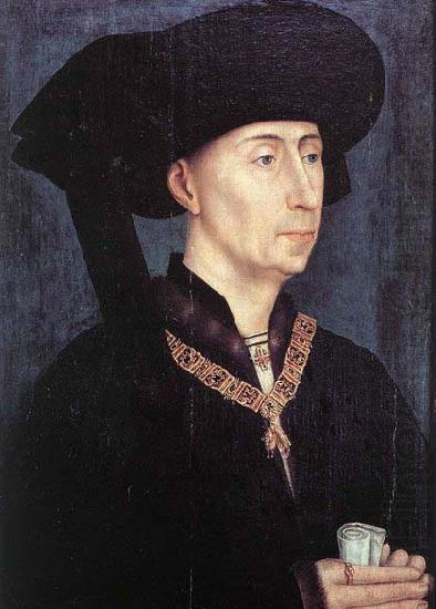 WEYDEN, Rogier van der Portrait of Philip the Good after china oil painting image